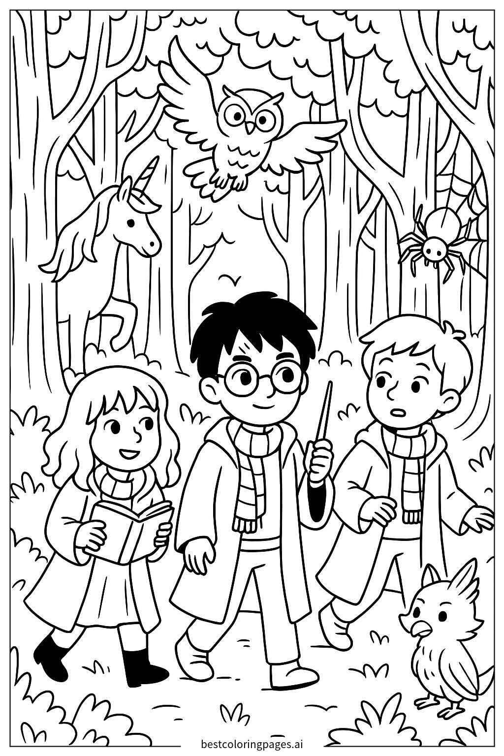 harry-and-friends-in-forbidden