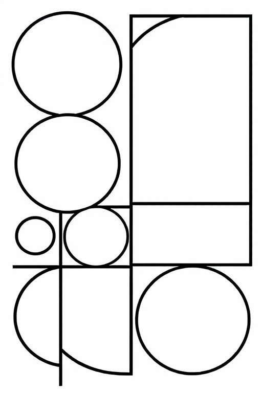 Abstract Coloring Pages