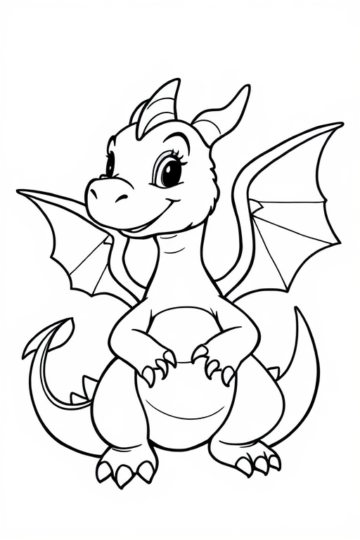 dragon Coloring Pages