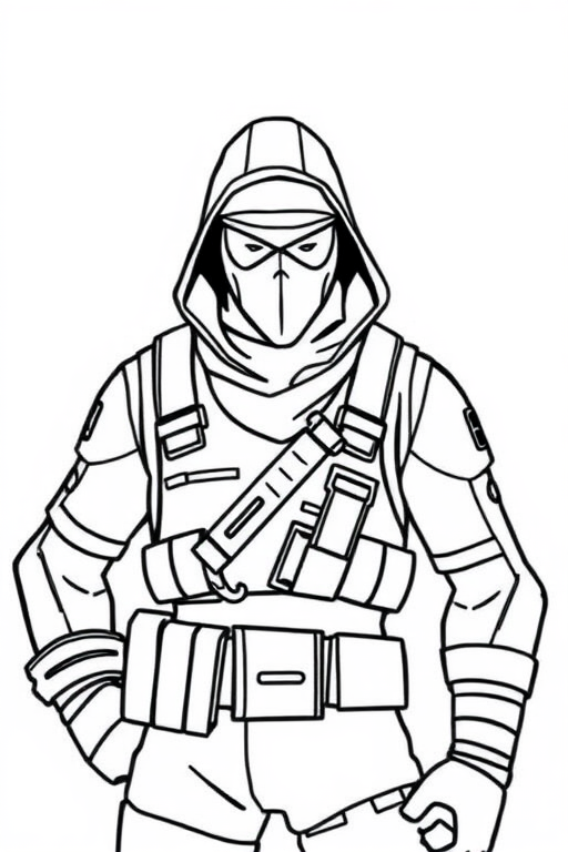 Fortnite Coloring Pages