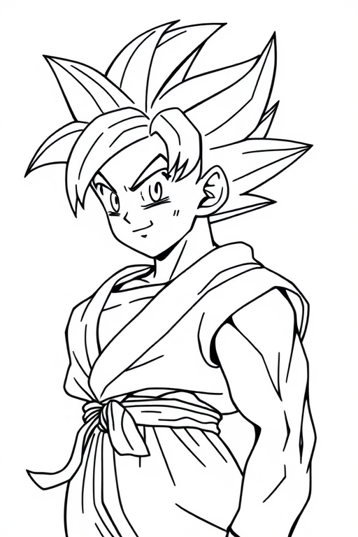 Goku Coloring Pages
