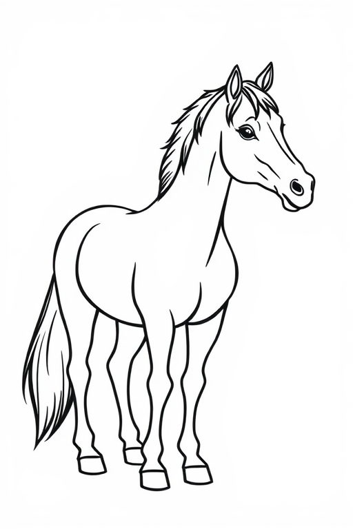 Horse Coloring Pages