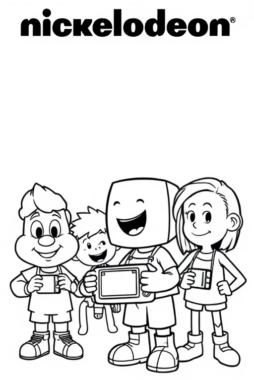 Nickelodeon Coloring Pages