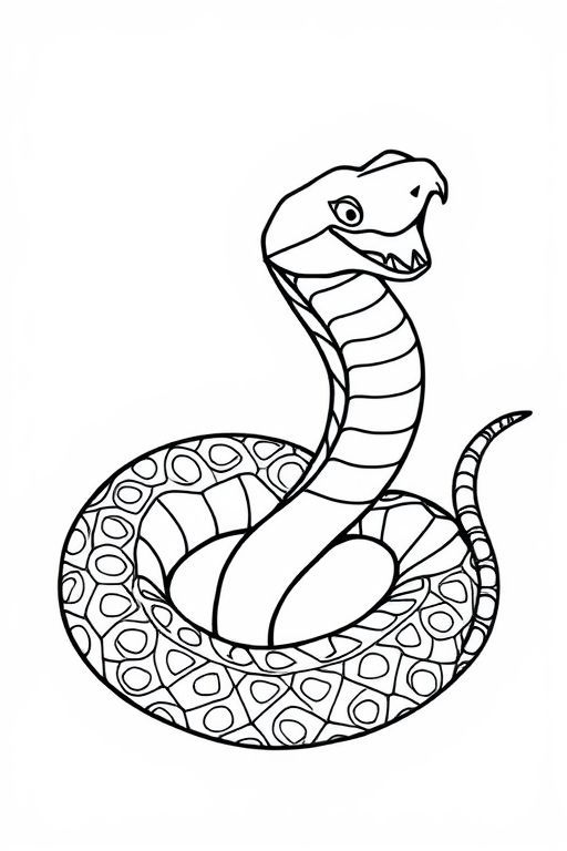 snake Coloring Pages