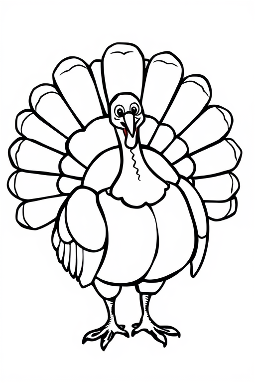 turkey Coloring Pages
